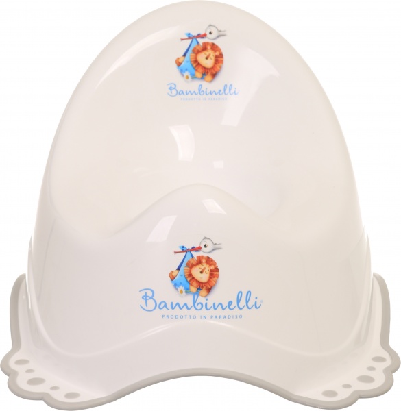 Горшок Bambinelli детский с резинкой белый 35x30x23 см
