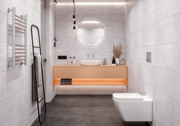 Плитка Golden Tile STRADA світло-сірий 5NG9П0 600х1200 