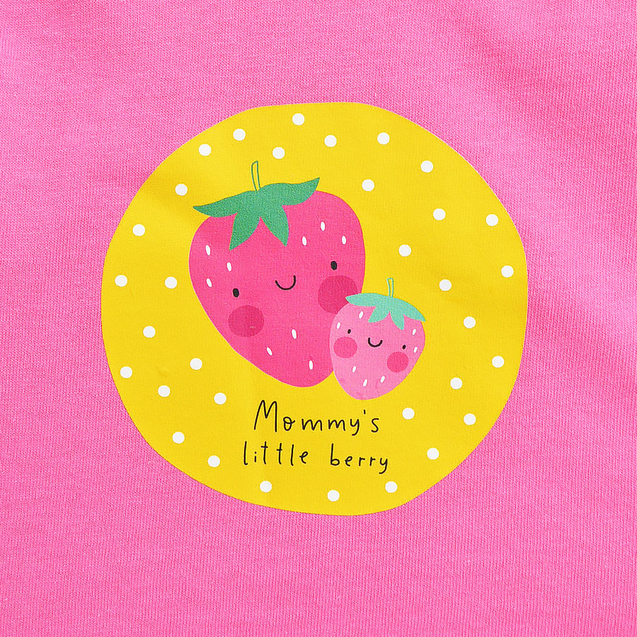 Боді дитяче для дівчинки Blanka Ягідка р.68 рожевий