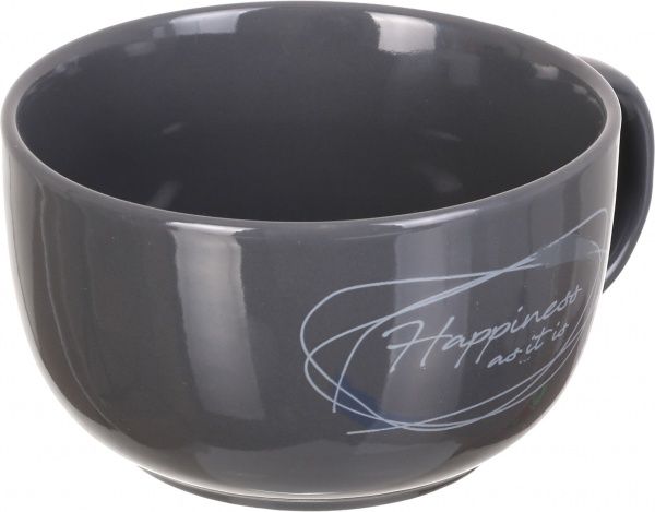 Чашка Logo Graphite 500 мл Bella Vita