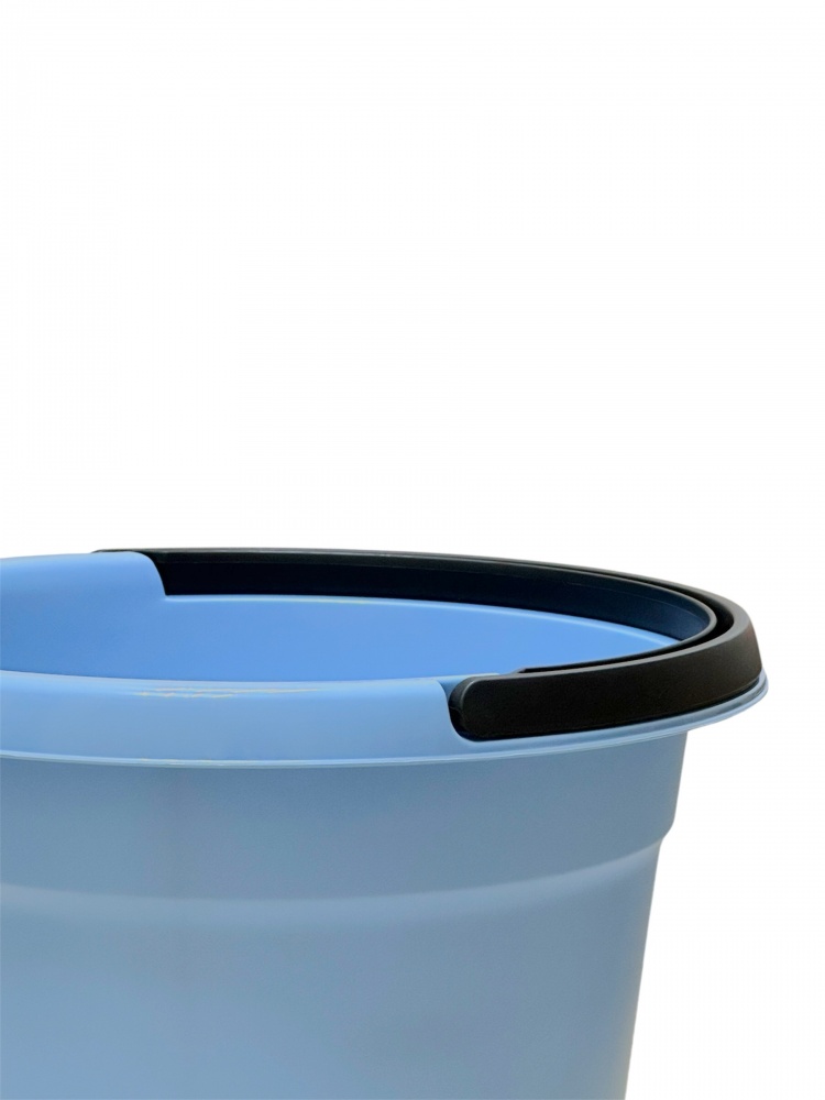 Ведро обычное Viva Lux 8 л голубой