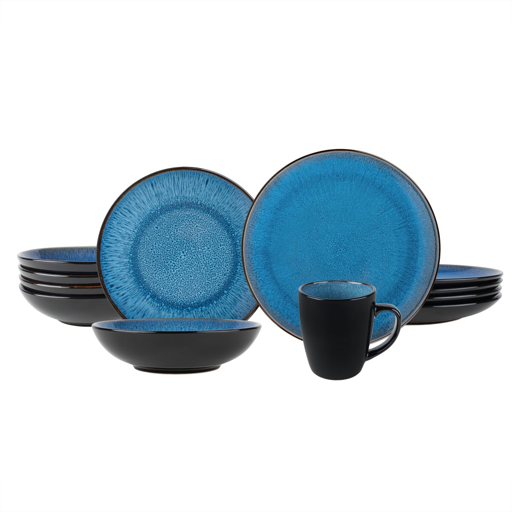 Тарелка суповая Krauff Blue Ocean 20 см 21-318-011