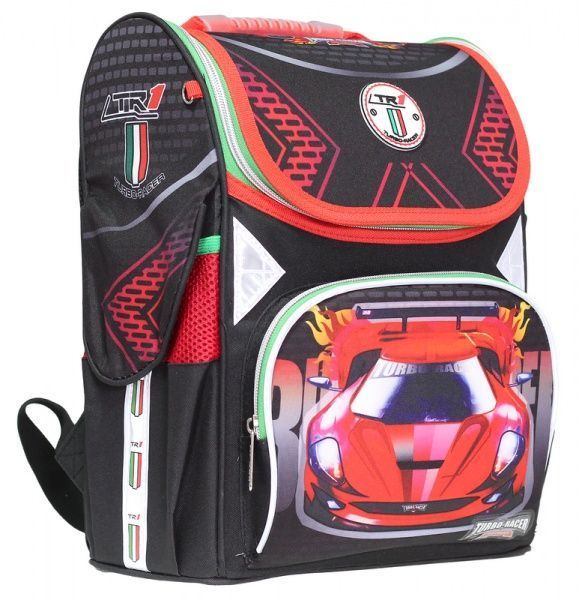 Ранец школьный CLASS Classic Case Racing Team 34x27x14 см 9926