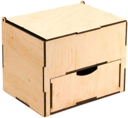 Скринька дерев'яна з шухлядою та кришкою Rosa Talent 