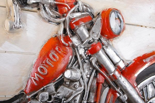 Картина 3D Мото 64x130 см 