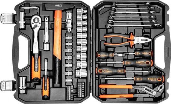 Набор ручного инструмента NEO універсальний 56 шт. 08-684