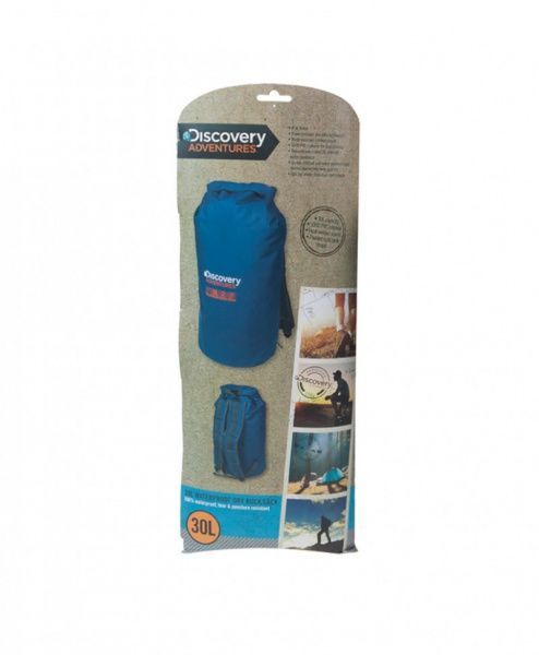 Рюкзак Summit синий 30 л водонепроницаемый Discovery Adventures Dry Pac 30