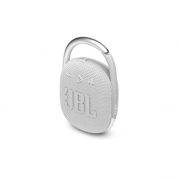Портативна колонка JBL® Clip 4 1.1 white (JBLCLIP4WHT)