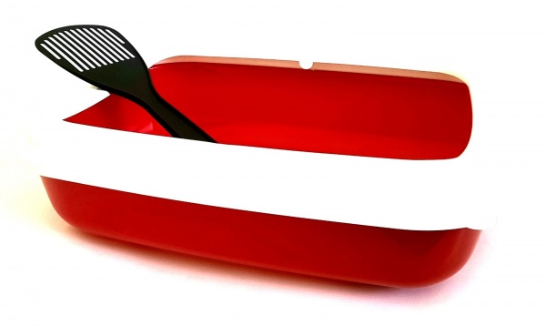 Туалет Lilli Pet для котов Мини с совком 38х28х10,5 см