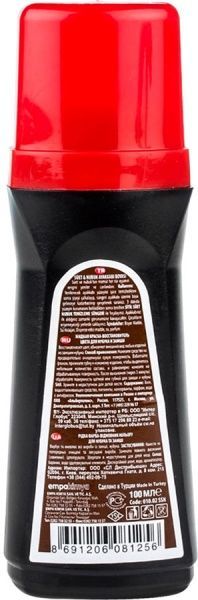 Крем для обуви Sitil жидкая 100 мл темно-коричневый