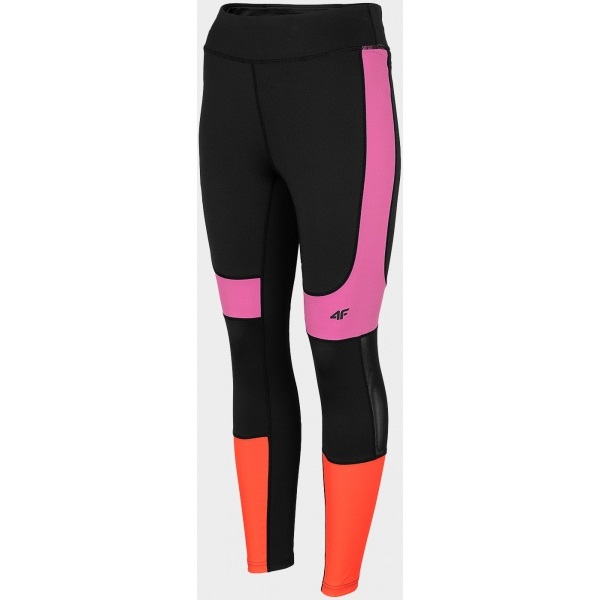 Лосины 4F WOFUNCTIONAL TROUSERS SPDF014 H4Z22-SPDF014-20S р.XS черно-красный