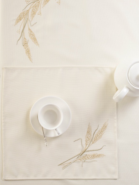 Серветка Едельвіка 331-22/00 40x40 см бежевий 