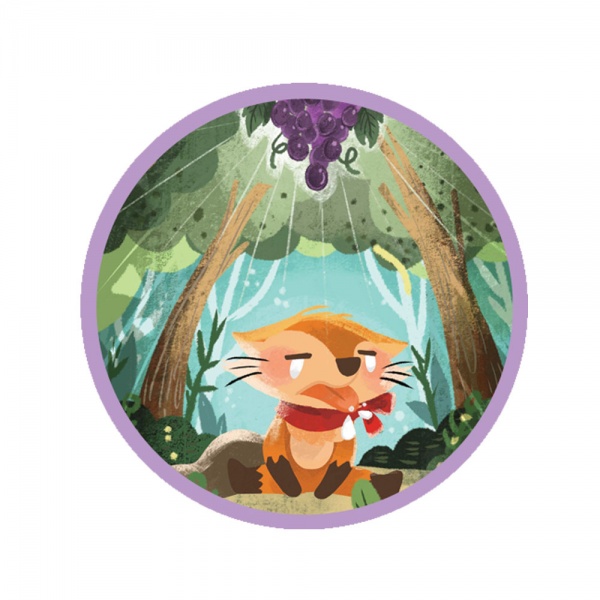 Аудиосказка с проектором AMBO FUNTAMIN Лисенок и виноград AF6339FG