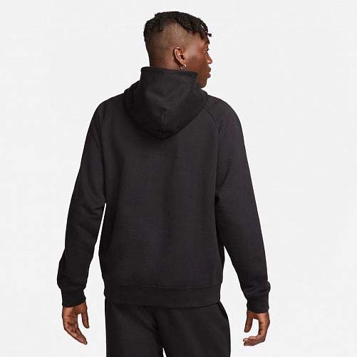 Джемпер Nike M NK SWOOSH FLC HZ HOODIE DX0566-013 р.2XL чорний