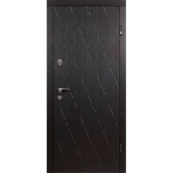 Двері вхідні Abwehr АМ-404 086П (В) Kale2 венге 2050x860мм праві