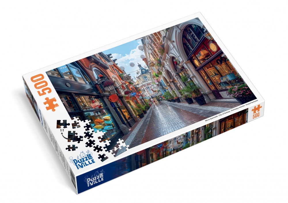 Пазл PUZZLEVILLE Город фантазий 500 элементов PZL500_20
