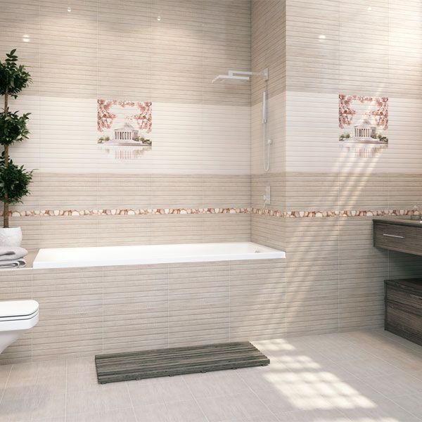 Плитка Cersanit Sakuro коричневий 330x330 мм