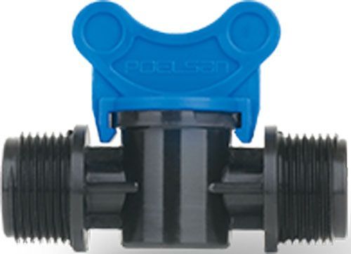 Кран кульовий із зовнішнім різьбленням ? 