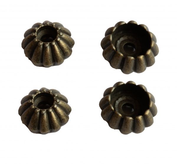 Ніжки декоративні стара бронза 20х16 мм 4 шт. 