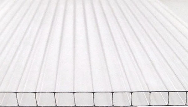 Полікарбонат стільниковий Bauglas 1УФ ПК Bauglas ST Longlife 8 мм 3000x1050 мм прозорий 