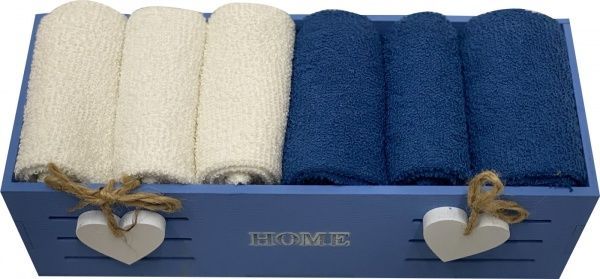 Набір рушників кухонних HOME lavander violet 6 шт. 30x30 см 