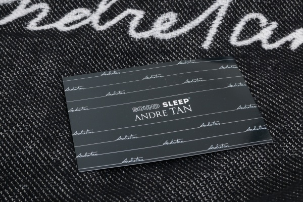 Плед by Andre TAN Список бажань 140x200 см чорний SoundSleep 