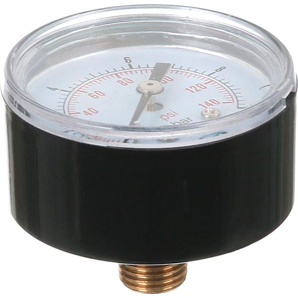 Манометр Gross горизонтальний 50 мм 10.0 Bar