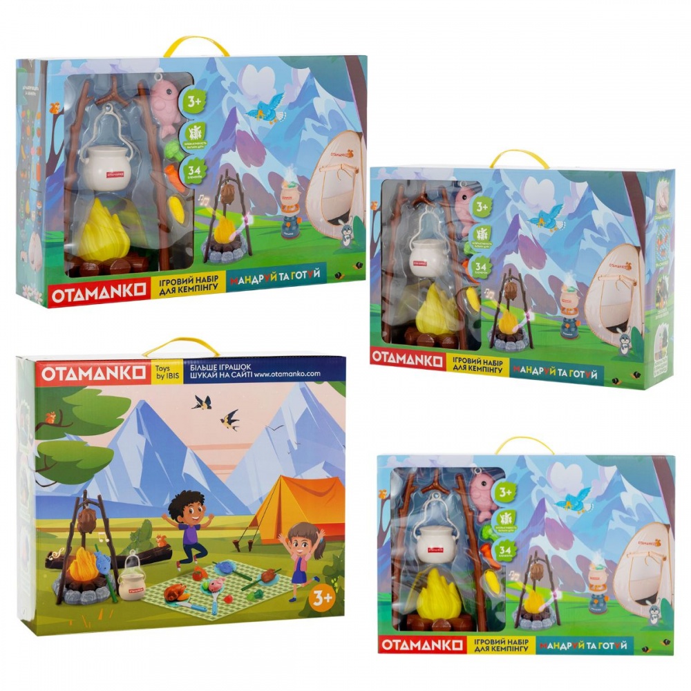 Ігровий набір OTAMANKO Мандруй та готуй 532.02.62