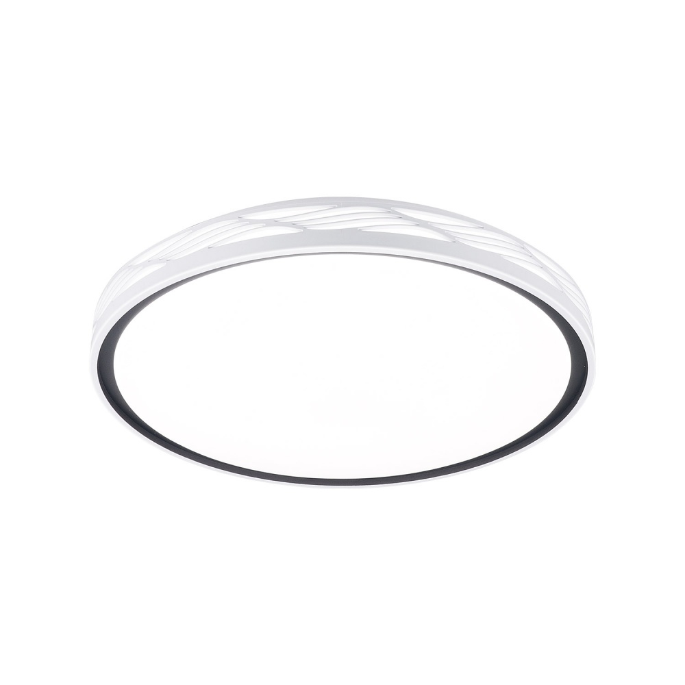 Світильник настінно-стельовий Maxus 75 Вт білий матовий 3000/4100/6000 К 1-MFCL-75R-Art