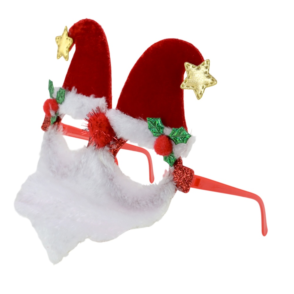 Аксессуар для карнавала Shantou Очки Санты E2420 в ассортименте