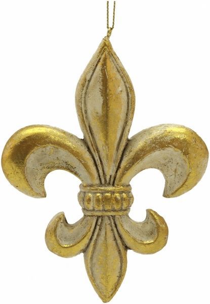 Подвеска Геральдическая лилия 10 см WF14-0225  