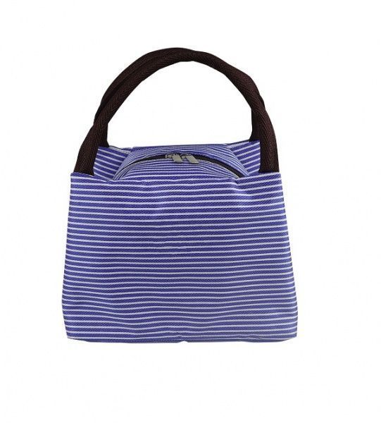 Термосумка 4,5 л синя в смужку Curver