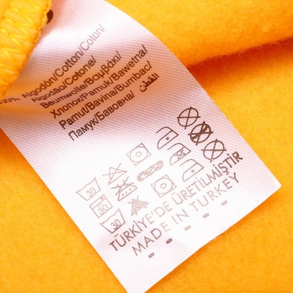 Свитшот ALG р.140 желтый 321417 