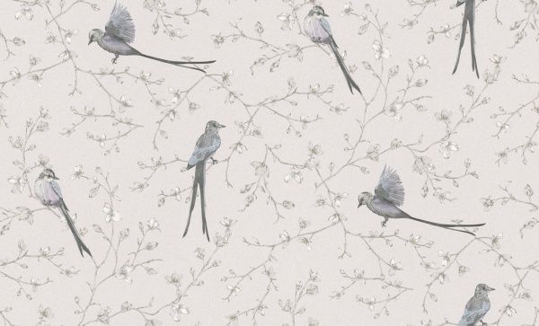 Шпалери вінілові на флізеліновій основі A.S. Creation Birds 38222-3 1,06x10,05 м 