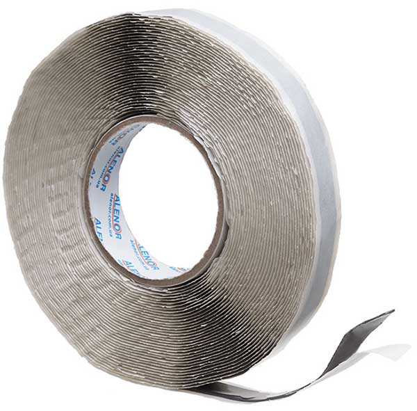 Лента Alenor эластичная бутил-каучуковая (К2) 15 мм x 15 м черная