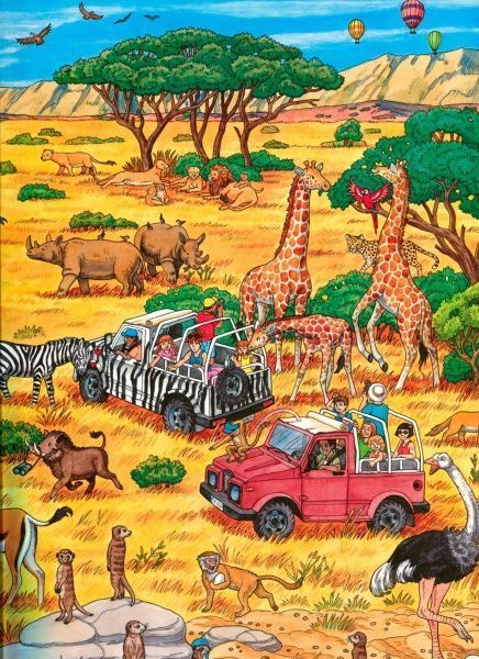 Книга Конопленко И. «Мій великий віммельбух Тварини» 978-966-74-8556-6