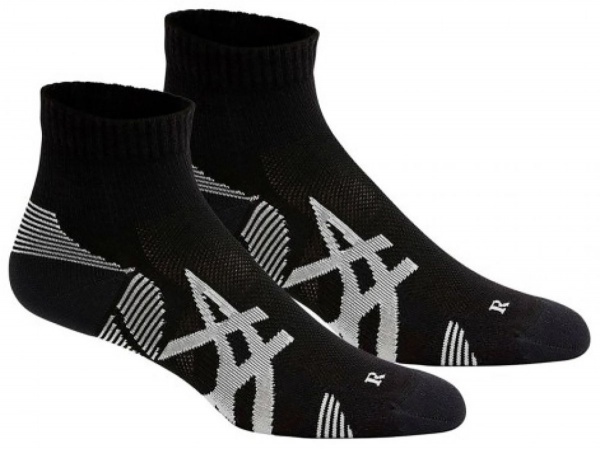 Шкарпетки Asics 2PPK CUSHION RUN QUARTER SOCK 3013A800-002 р.III чорний