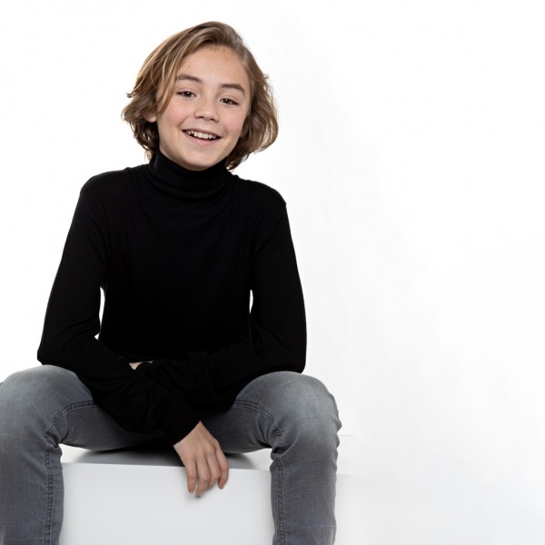 Свитер для мальчика NWM вязаный р.152 черный U44197-1 