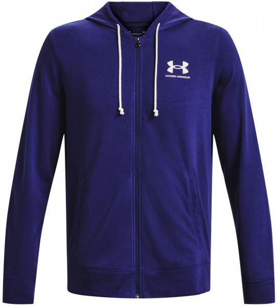 Джемпер Under Armour RIVAL TERRY LC FZ 1370409-468 р. 2XL синій