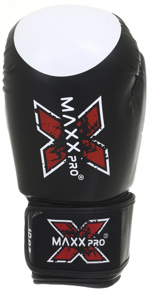 Боксерские перчатки MaxxPro AVG-616 Black vynil-10 р. 10 10 ozoz Black vynil-10 черный