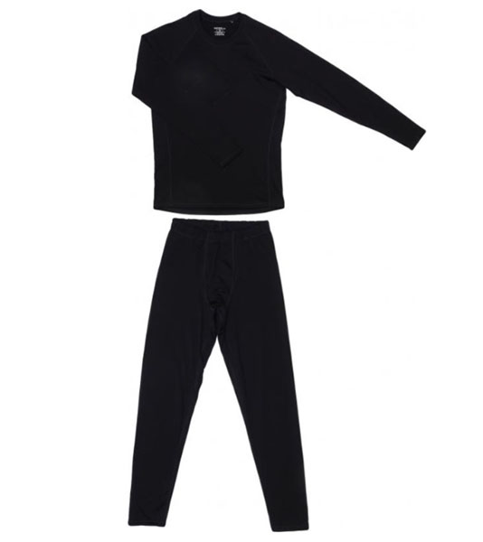 Комплект термобілизни MaxxPro Polarflis-Stretch 4D ND950 р.S чорний