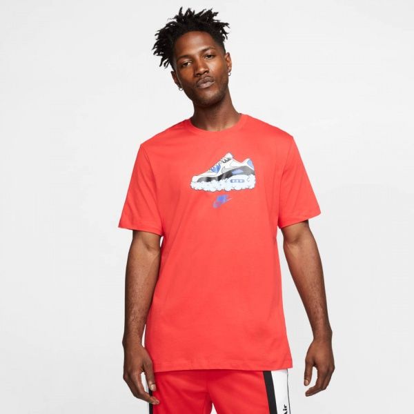 Футболка Nike M NSW AIR AM90 TEE CV0071-657 S червоний