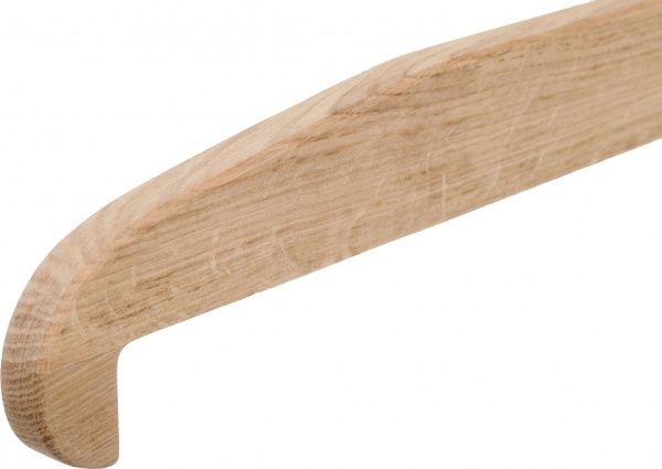 Плинтус для лестницы дуб левый 640x90x20 мм 