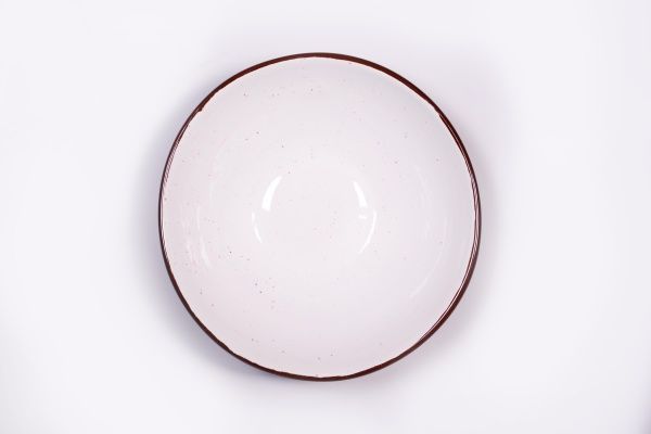 Салатник скошений 1100 мл Мілк Manna Ceramics