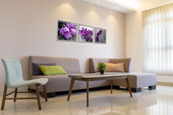 Картина модульная 29x86 см SvitArt TG-2 