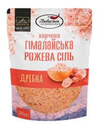 Соль гималайская розовая мелкая 300 г Любисток — фото 1