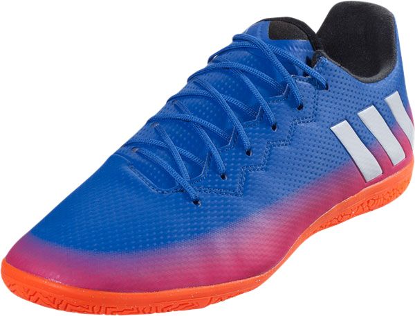 Бутси Adidas MESSI 16.3 IN BA9018 BA9018 р. 9 блакитний