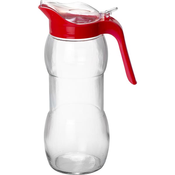 Кувшин Lisa 1,5 л с красной крышкой Everglass