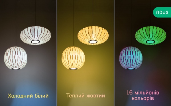 Лампа світлодіодна Nous C37 4.5W E14 2700-6500 K 350Lm P4 (P4-pack2) 