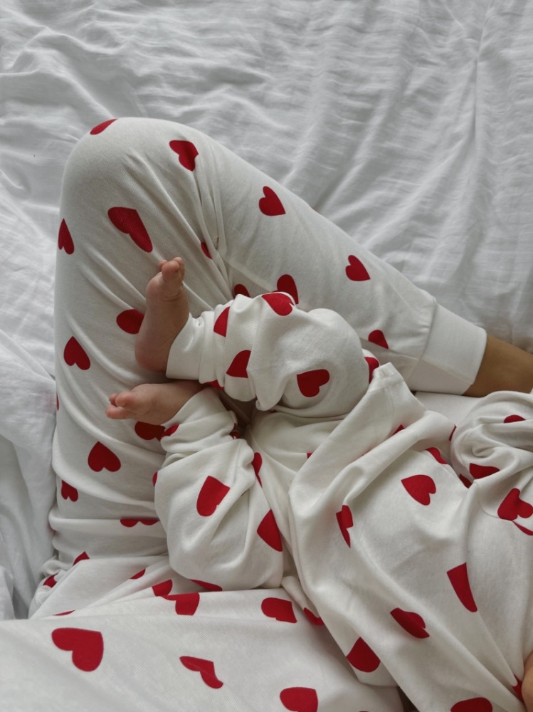 Детские German Volf красное сердечко р.110 белый 24001